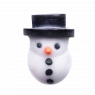 CHARM PUPAZZO DI NEVE COMPLETO IN CORALLO BIANCO