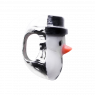 CHARM PUPAZZO DI NEVE COMPLETO IN CORALLO BIANCO