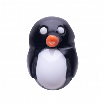 CHARM PINGUINO IN CORALLO BIANCO CHARM PINGUINO IN CORALLO BIANCO