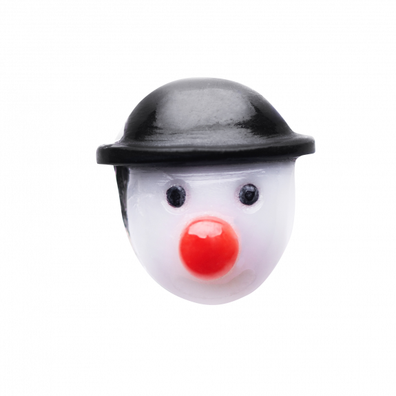 CHARM PUPAZZO DI NEVE IN CORALLO BIANCO