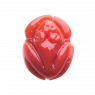 CHARM RANA IN CORALLO ROSSO