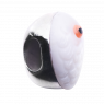 CHARM PAPPAGALLO IN CORALLO BIANCO