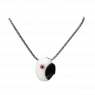 CIONDOLO PAPPAGALLO CORALLO BIANCO