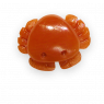 SPILLA GRANCHIO IN CORALLO ROSSO