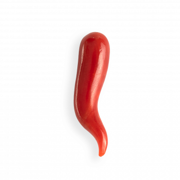 SPILLA CORNETTO IN CORALLO ROSSO SPILLA CORNETTO IN CORALLO ROSSO